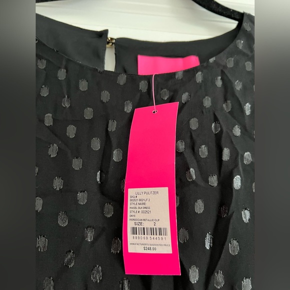 NWT Lilly Pulitzer Maisel Silk Dress - Size 2 - Picture 4 of 4